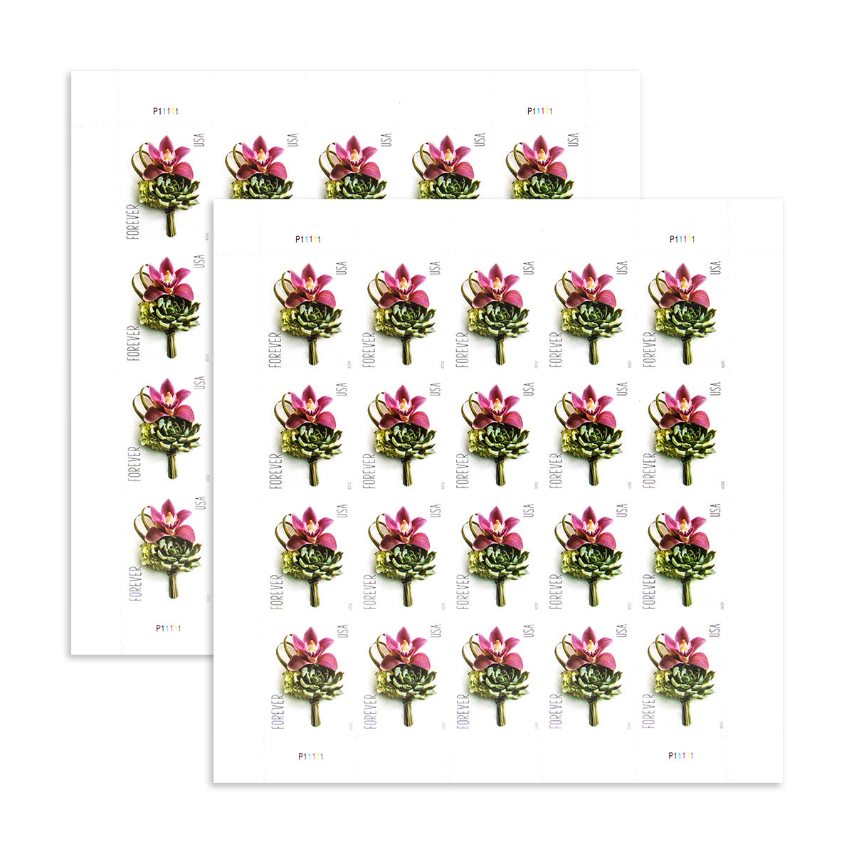 2020 Contemporary Boutonniers Forever First Class Postage Stamps