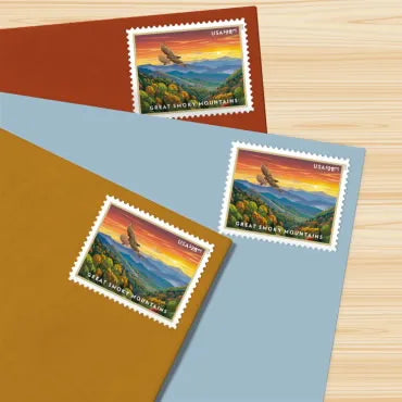 2023 Great Smoky Mountains Priority Mail Postage Stamps