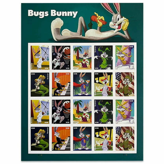 2020 Bugs Bunny Forever First Class Postage Stamps