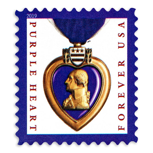 2019 Purple Heart Medal Forever First Class Postage Stamps