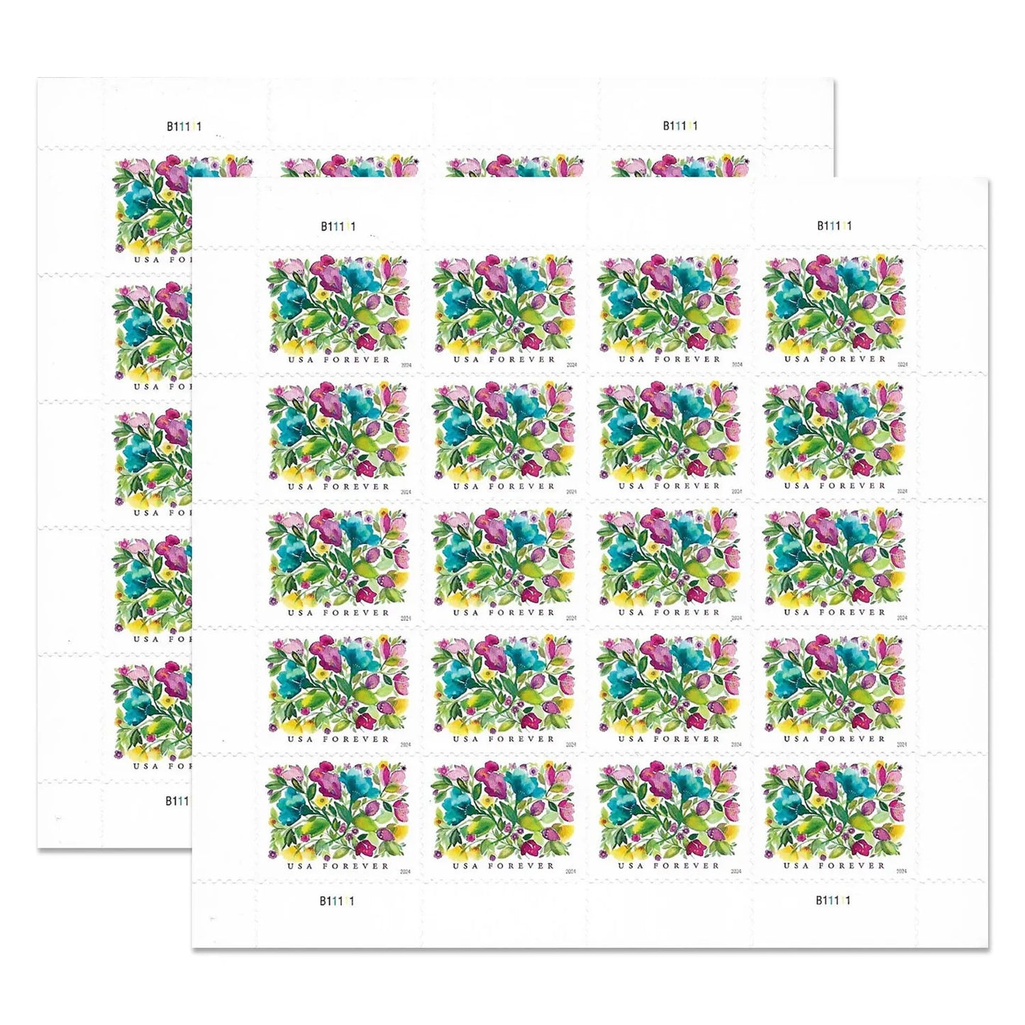 2024 Celebration Blooms Forever First Class Postage Stamps