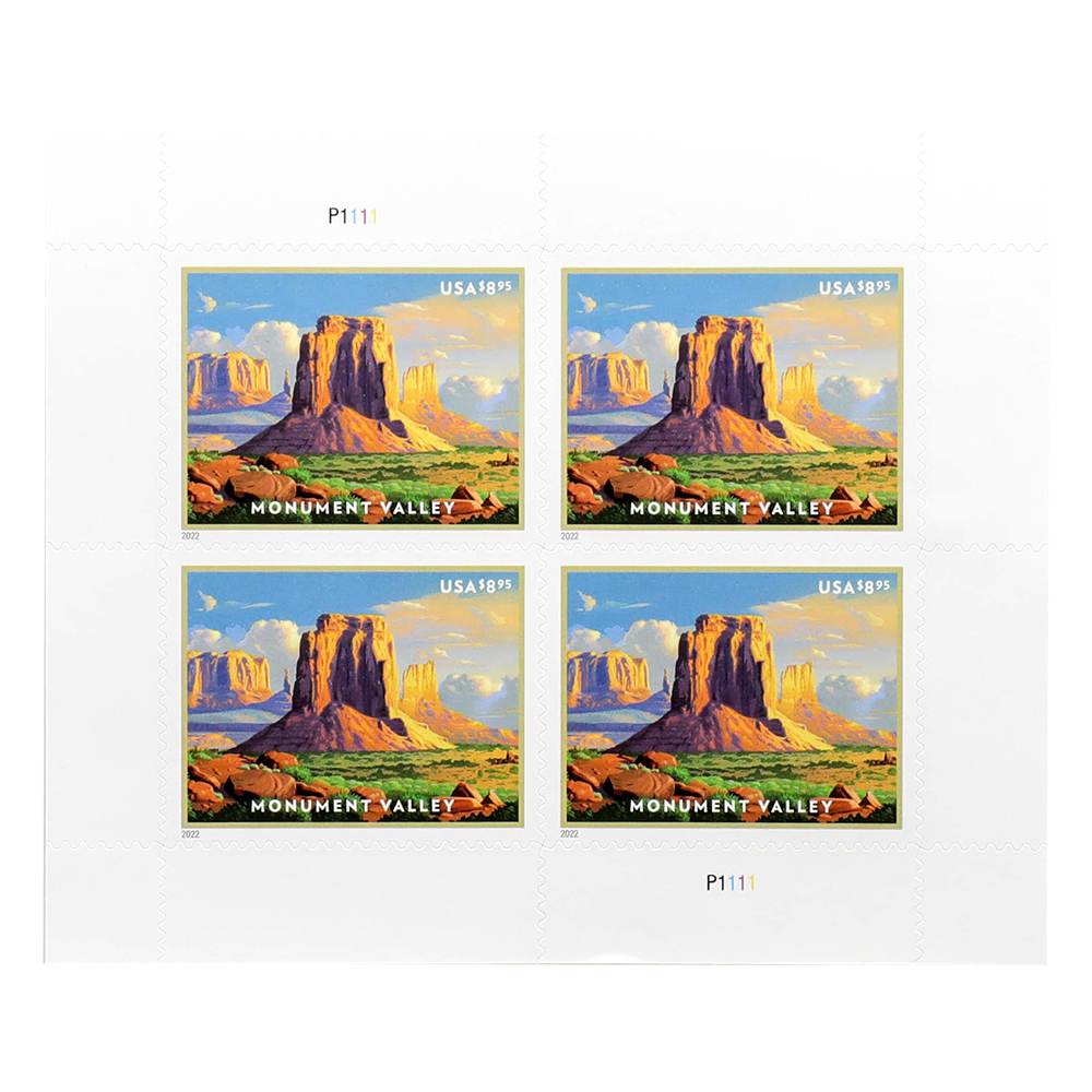 2022 Monument Valley Express Priority Stamp