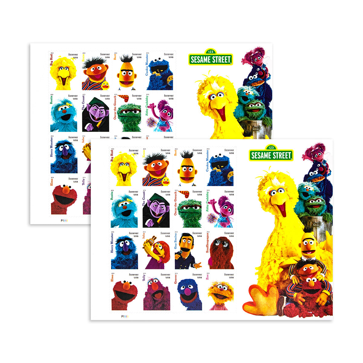 2019 Sesame Street Forever First Class Postage Stamps