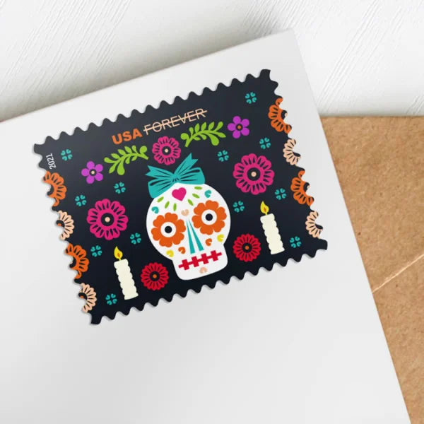 2021 Day of the Dead Forever First Class Postage Stamps