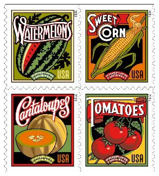 2015 Summer Harvest Forever First Class Postage Stamps